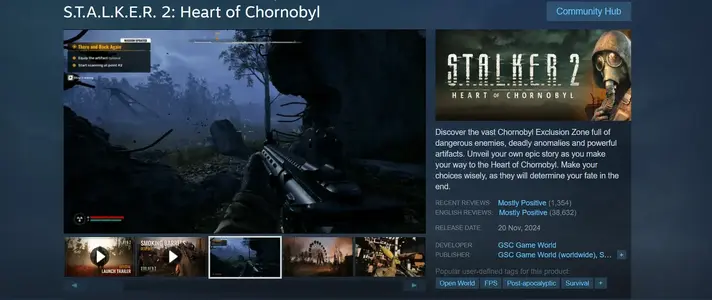 S.T.A.L.K.E.R. 2 Heart of Chornobyl – Ultimate Edition  Next-Gen Open-World Survival with Rea...webp
