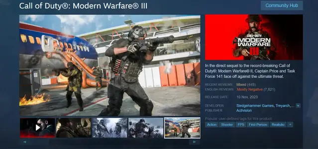 Call of Duty Modern Warfare III  Next-Gen FPS with Cinematic Campaign, Advanced Multiplayer &...webp