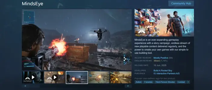 MindsEye – Deluxe Edition  Cinematic Sci-Fi Thriller with Real-Time Narrative Exploration & N...webp