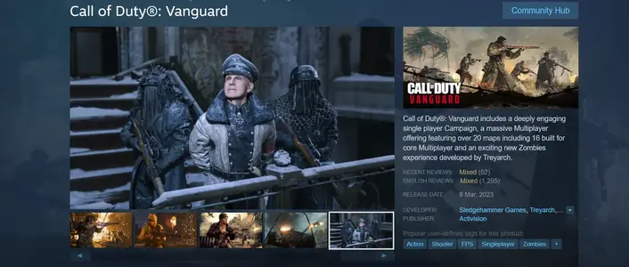 Call of Duty Vanguard  World War II Tactical Shooter with Cinematic Campaign, Multiplayer, an...webp