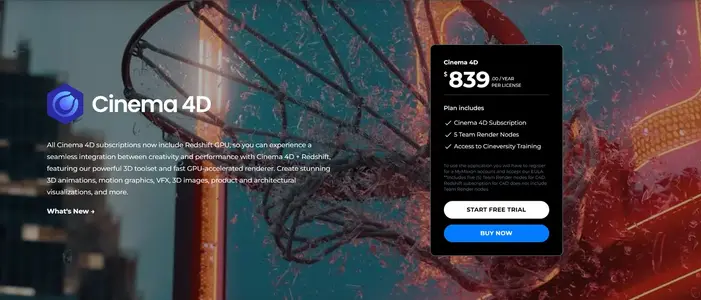 Maxon Cinema 4D 2026 - Next Generation Motion Graphics & 3D Design.webp