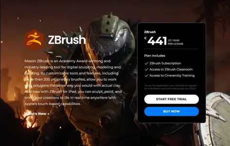 Maxon ZBrush 2025.2 – Next-Gen Sculpting and Creative 3D Design Tools.webp