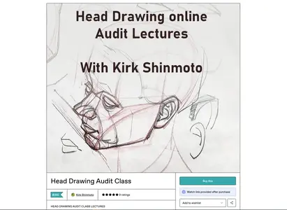 Kirk Shinmoto – Head Drawing Course Review and Portrait Structure Study Guide.webp